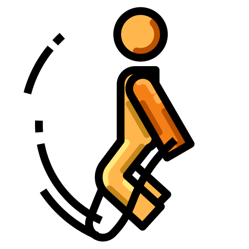 person jumping rope